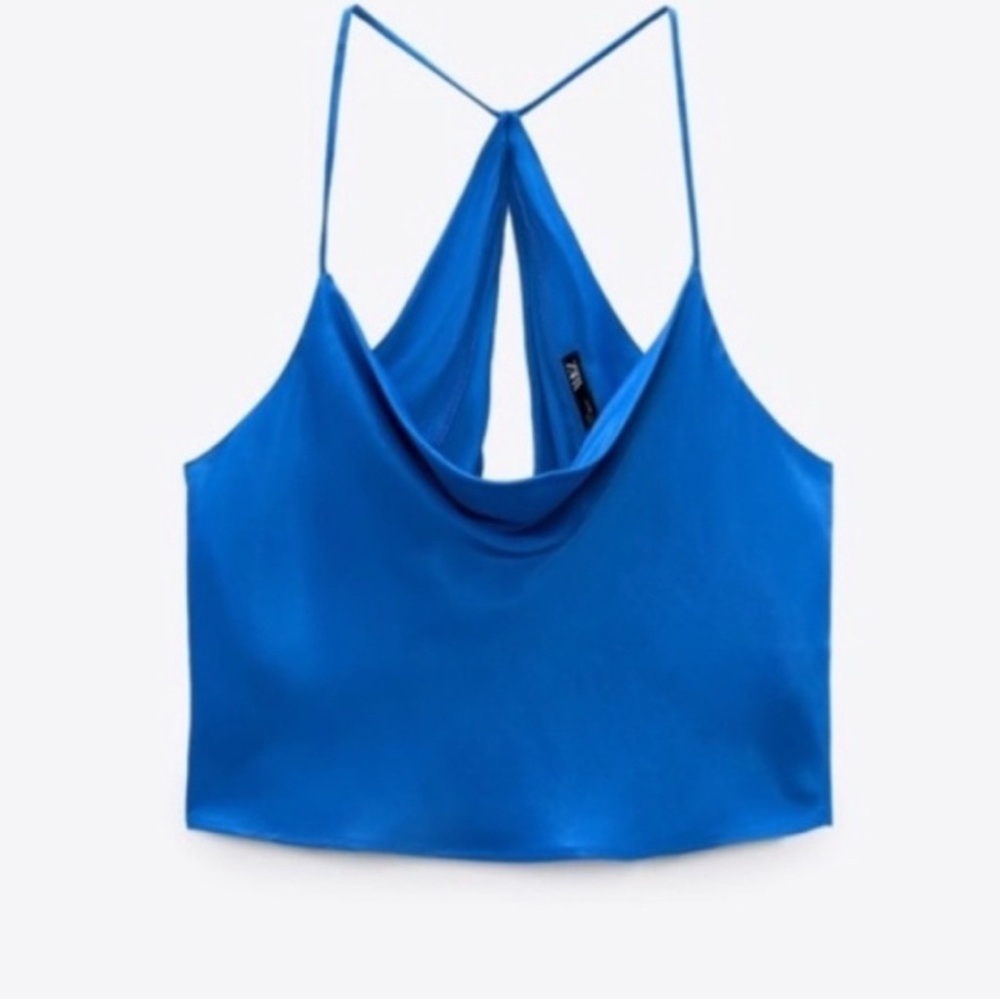 Zara Cowl Neck Top